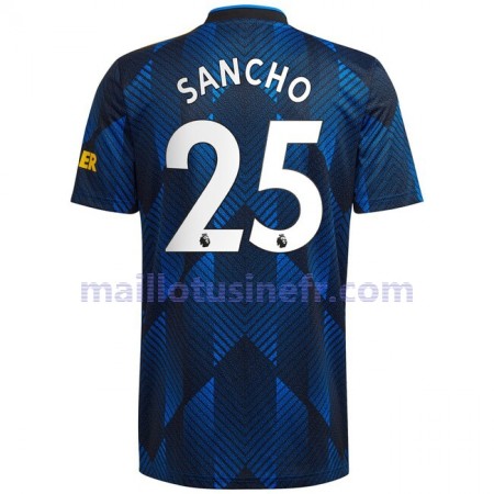 Maillot de Foot Manchester United Jadon Sancho 25 Troisième 2021-22 Maillot de Foot Manchester United Jadon Sancho 25 Troisième 2021-22